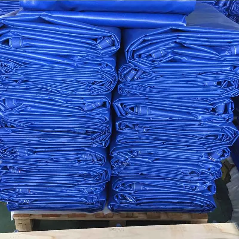 Polyester Heavy Duty PVC Tarpaulin Weather Resistance Snow Tarp