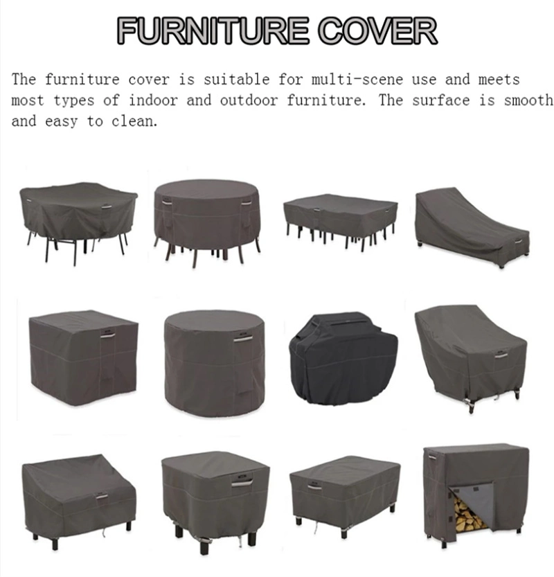 Waterproof Tear-Resistant UV-Resistant Outdoor Patio Furniture Protective Waterproof Sofa Cover